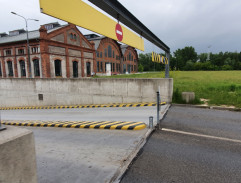 Vjezd do podzemních garáží