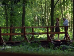 mostík kúpeľnom parku