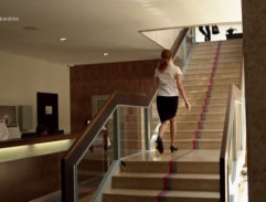 schodisko kúpeľného hotela