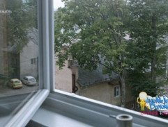 pohľad z okna nemocnice