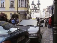 Štafle - parkoviště taxi