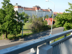 Místo nehody taxíku