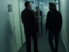 Na chodbě krajského ředitelství