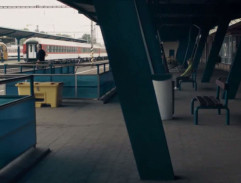 Naďa na nástupišti