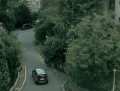 Parkoviště před vilou