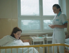 Kristína v nemocnici