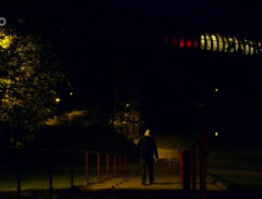 Schodiště k rybníku