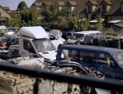 Příchod na vrakoviště