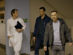 U schodiště v nemocnici