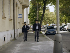 Před obvodním oddělení