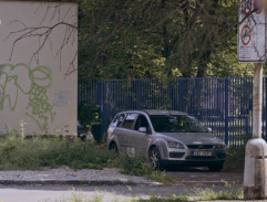 Hynek Gregor v autě 2