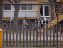 Karolína Beránková na lavičce