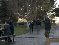 Příchod k restauraci