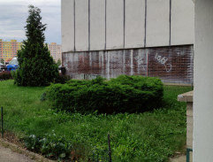 Před Gebauerovým bydlištěm