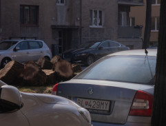 pred obchodom U Šaša