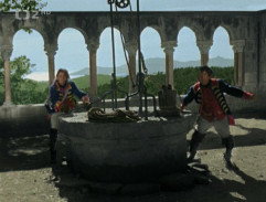 Nádvoří se studnou