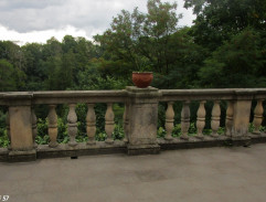 Terasa ratibořického zámku