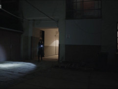 Dvorek před ateliérem