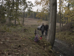 Na místě nálezu těla