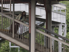 Hedvika Kratochvílová na nádraží