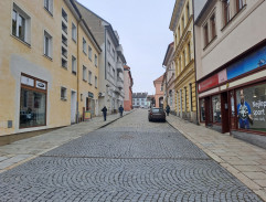 August Sedláček v centru Písku