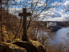 Zámek Orlík od vyhlídky