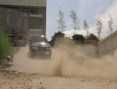 Výjezd z kolejiště