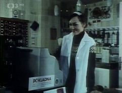 U pokladny v obchodě