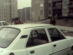 Libor parkuje u domu