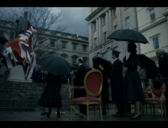 Odhalení sochy krále Jiřího VI.