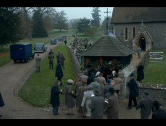 Příjezd do Sandringhamu