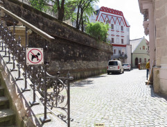 Svatebčané v kočáře