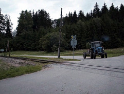 Na přejezdu
