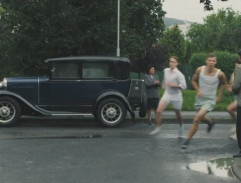 Běh Zlínem - Ve čtvrti Zálešná