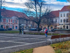 Pejskařka na náměstí