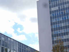 Budova, kde probíhá cvičení