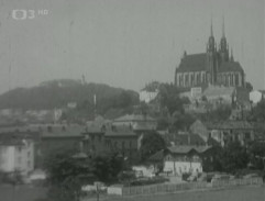 Pohled na Špilberk a Petrov