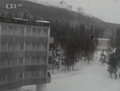 Lomnický štít z hotelu Atrium