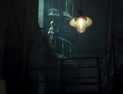 Zámečnický mistr na schodišti