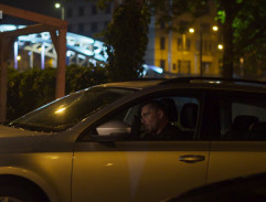 Na parkovišti u Sýkorova mostu