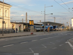 U nádraží v Opavě