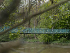 Kateřina při běhu