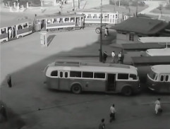 Konečná tramvají a autobusů