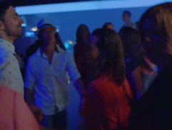 tanečný parket v discoklube