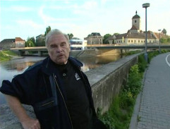 Soutok Otavy a Volyňky ve Strakonicích