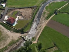 Lávka na Volyňce u Radošovic