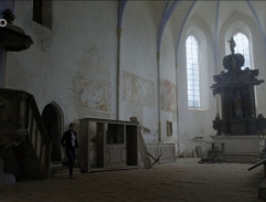 Loď hřbitovního kostela