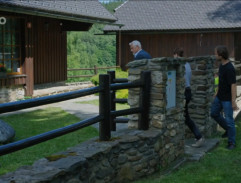 Policie u Blažkovy chaty