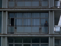 Kouření na balkóně