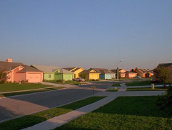 Pohled na městečko